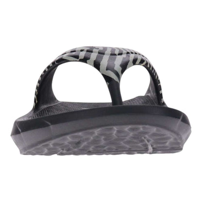 Vitality Toe Post Sandal - Black Zebra
