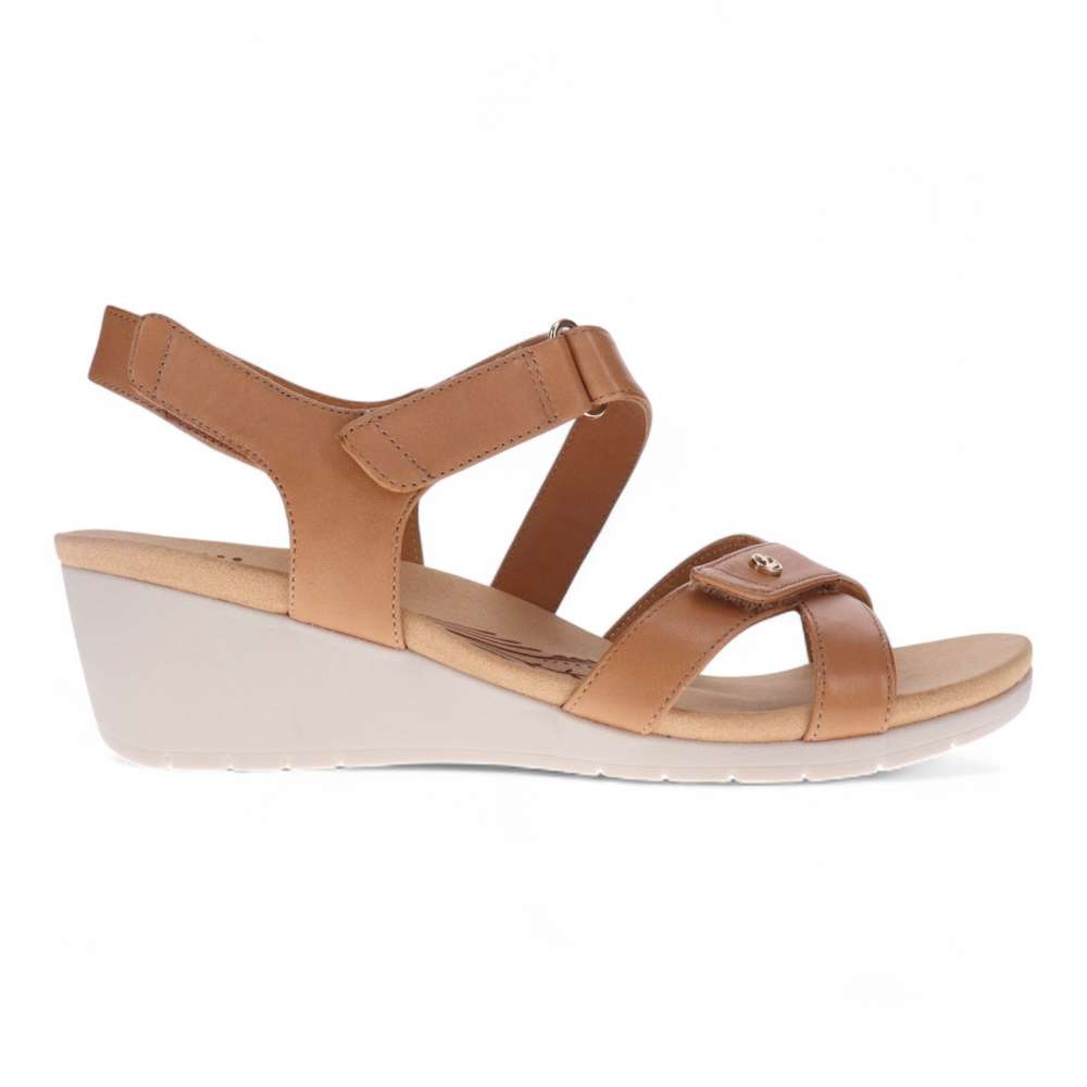 Casablanca Wedge - Fawn