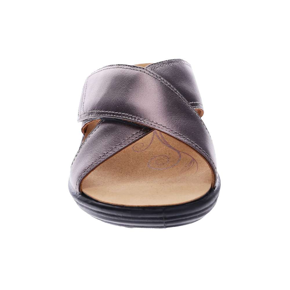 Denia Slide - Gunmetal