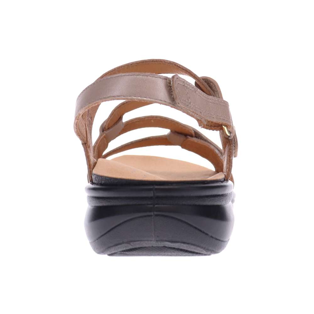Miami Adjustable Sandal - Champagne