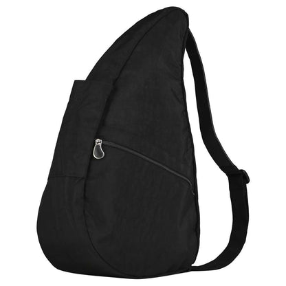 Textured Nylon Backpack - Black