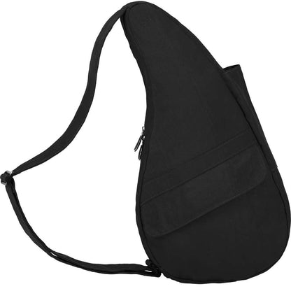 Textured Nylon Backpack - Black