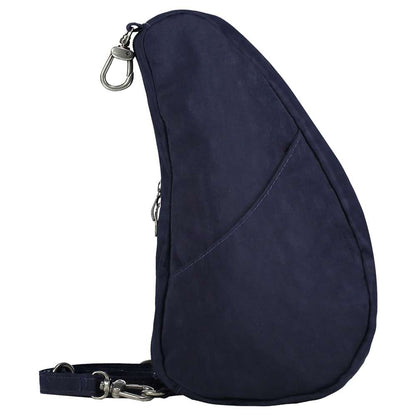 Textured Nylon Backpack - Blue Night