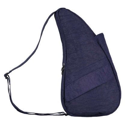 Textured Nylon Backpack - Blue Night