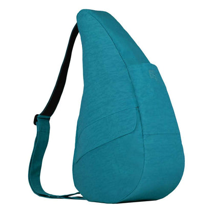 Textured Nylon Backpack - Capri Blue