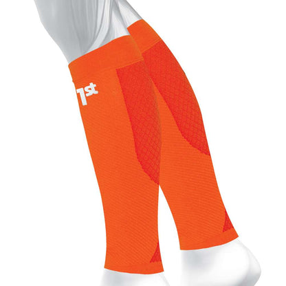 Sports Calf Compression Sleeve  (CS6) - Orange