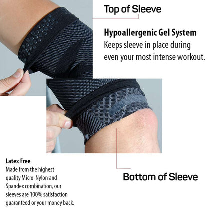 Elbow Bracing Sleeve (ES6) - Black