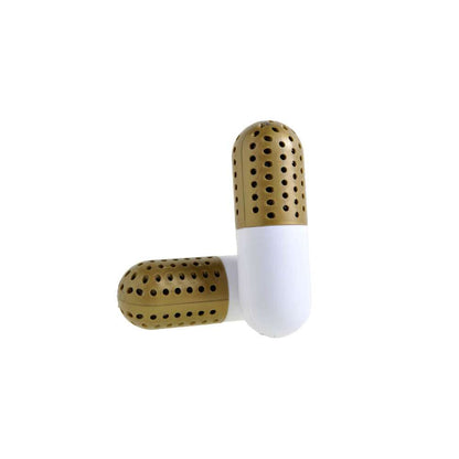 Power Bullet – Shoe Deodoriser - White/Gold
