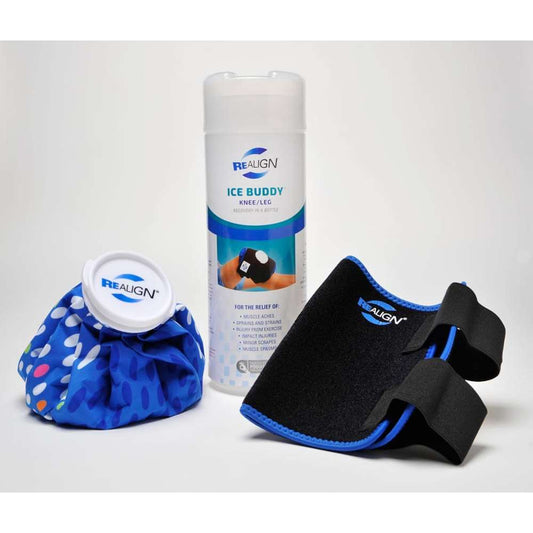Ice Buddy Knee - Black and Blue