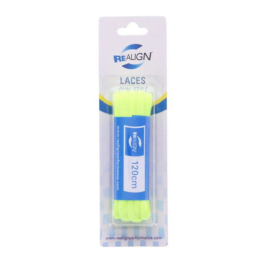 Laces Oval - Yellow