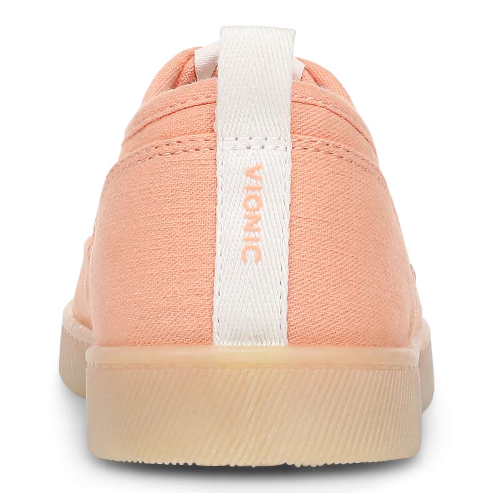 Cyan Casual Slip-On Sneaker - Shell Coral