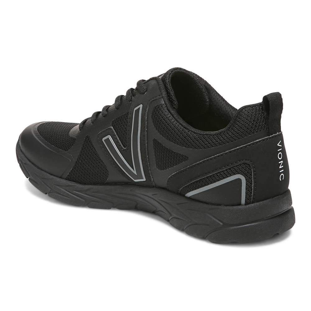 Miles II Sneaker Black/Charcoal – Comfort Co Shoes Australia