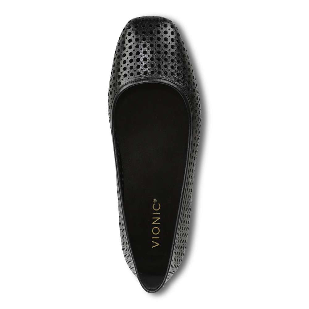 Orinda Perf Ballet Flat - Black