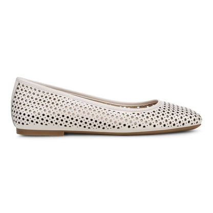 Orinda Perf Ballet Flat - Off White