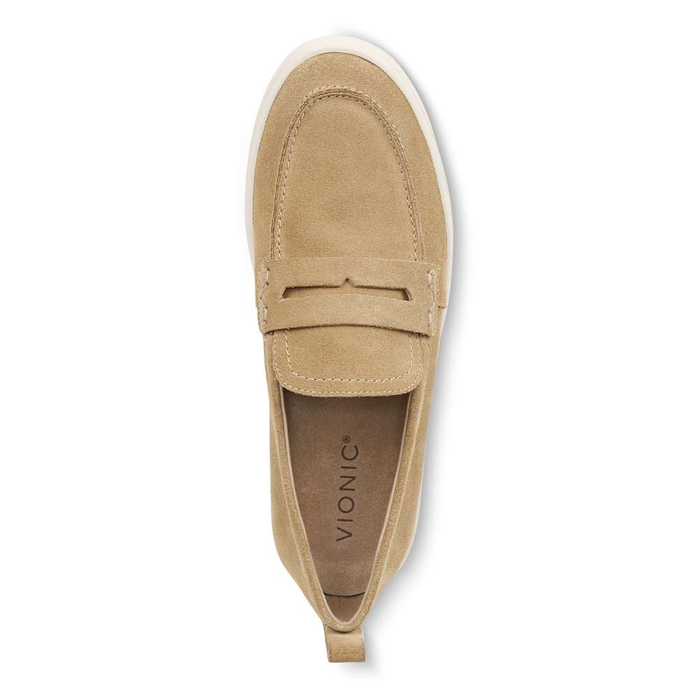 Uptown Loafer - Sand Suede