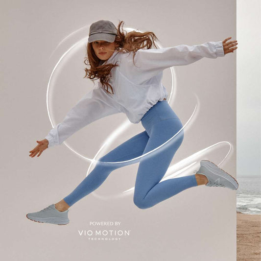 Lifestyle image for Walk Max Lace-Up Sneaker - Vintage Blue Haze
