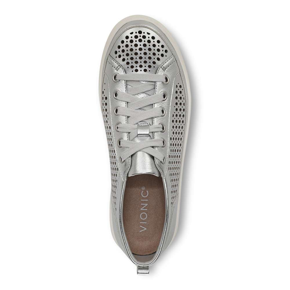 Winny Perf Sneaker - Silver