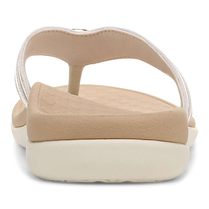 Tide Aloe Toe Post - Cream Patent