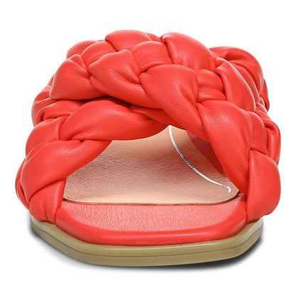 Kalina Slide Sandal - Poppy