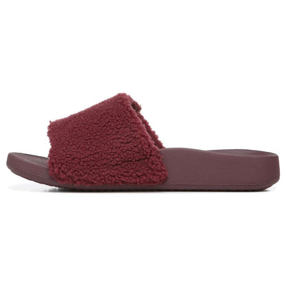Keira Shearling Slide Sandal - Port