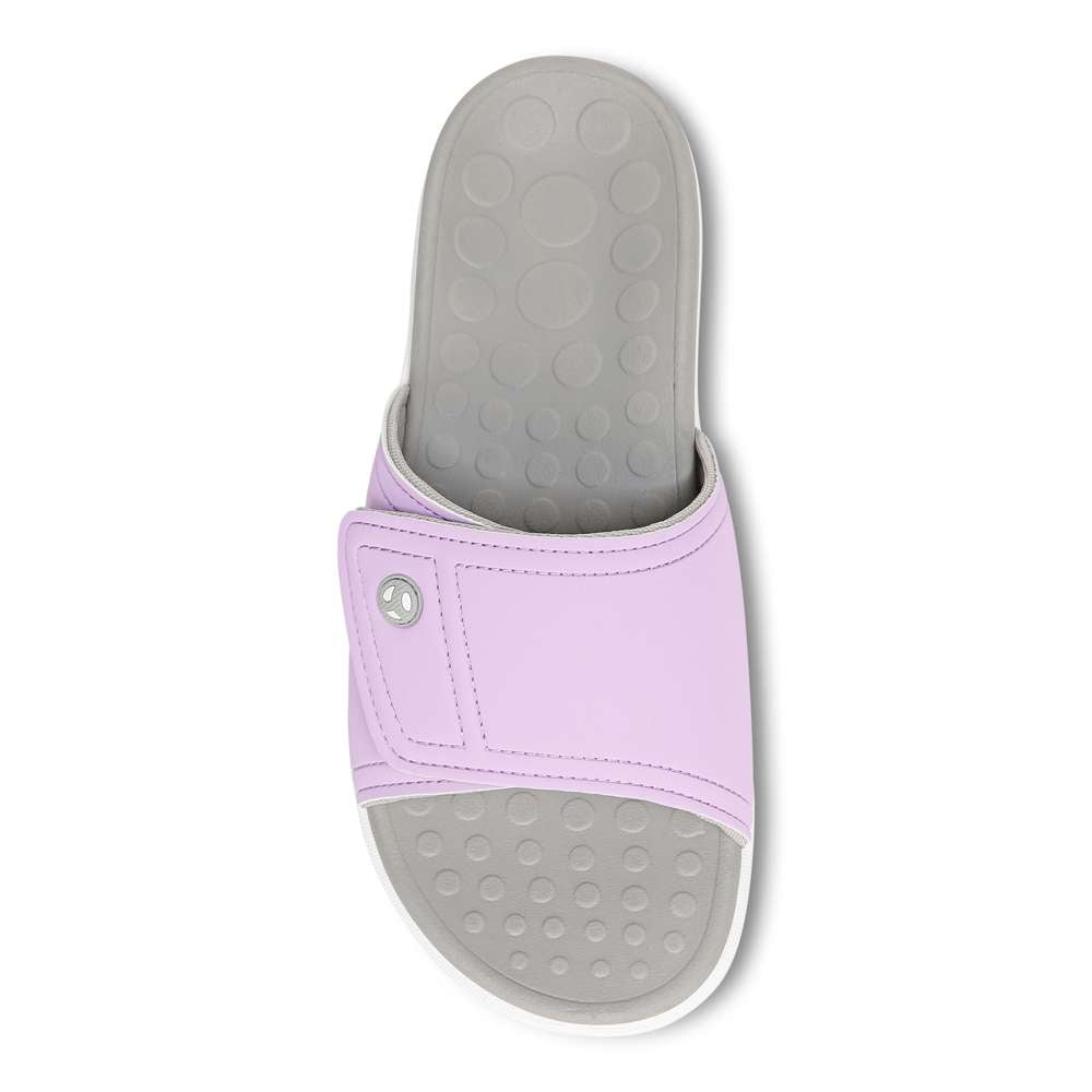 Kiwi Slide Sandal - Orchid Purple