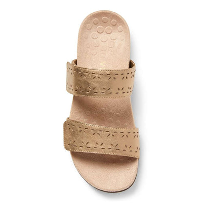Randi Slide Sandal - Gold