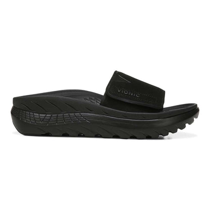 Rejuvenate Recovery Sandal - Black/Black