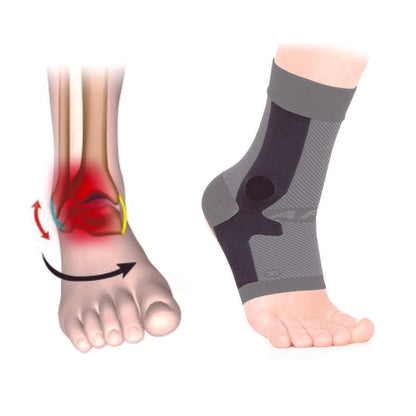 Ankle Bracing System Left (AF7) - Black