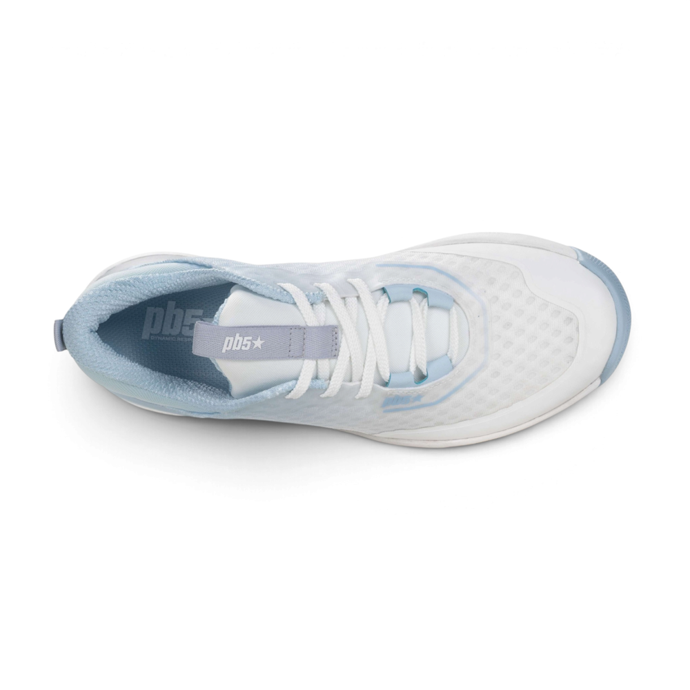 PB5Star Axis Pickleball Court Shoes - Light Blue