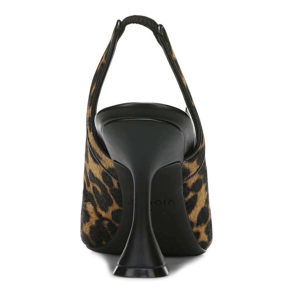 Adalena Heel - Tan Leopard