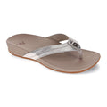 Allora Smooth Toe Post Sandal - Champagne