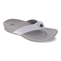 Allora Smooth Toe Post Sandal - White