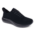 Allure Lace-Up Active Sneaker - Black