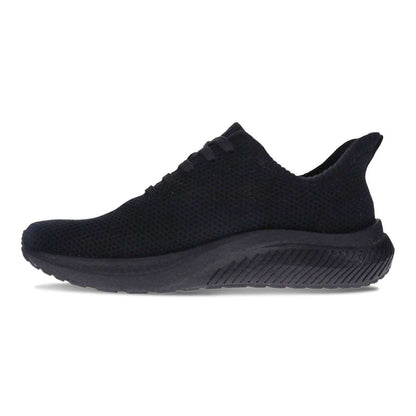 Allure Lace-Up Active Sneaker - Black