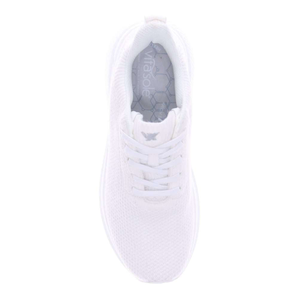 Allure Lace-Up Active Sneaker - White