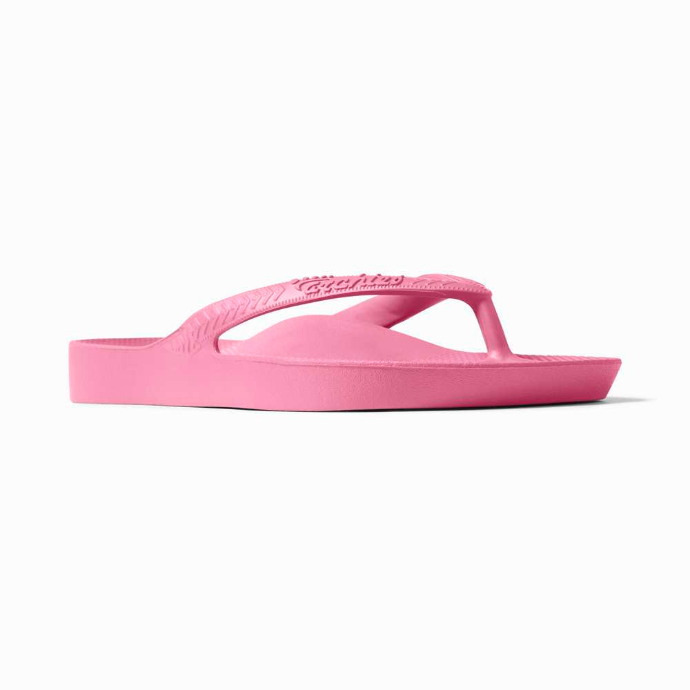 Arch Support Thongs - Hot Pink