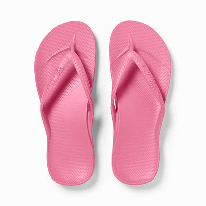 Arch Support Thongs - Hot Pink