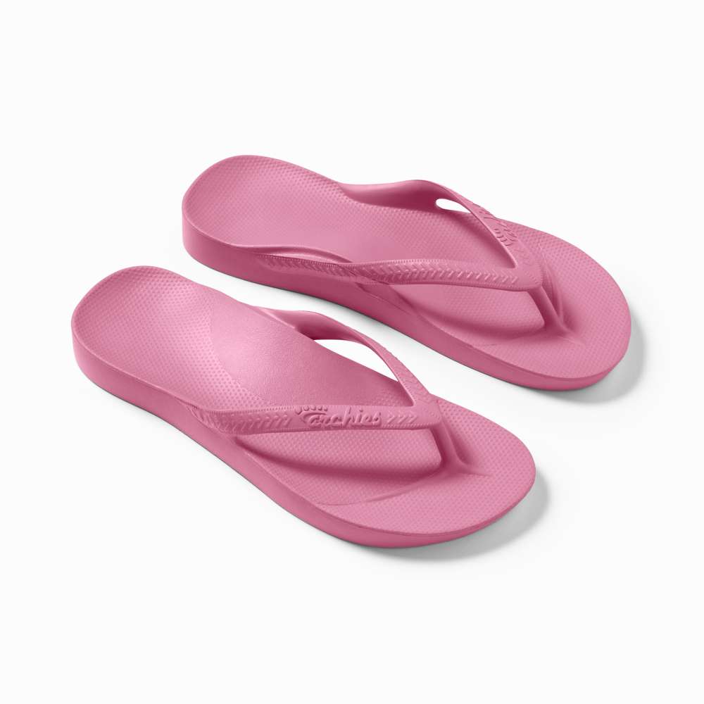 Arch Support Thongs - Hot Pink
