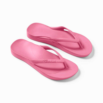 Arch Support Thongs - Hot Pink