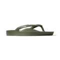Arch Support Thongs - Khaki Green