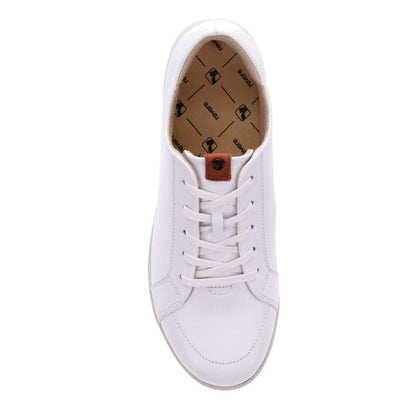 Athens Lace-Up Casual Sneaker - Coconut