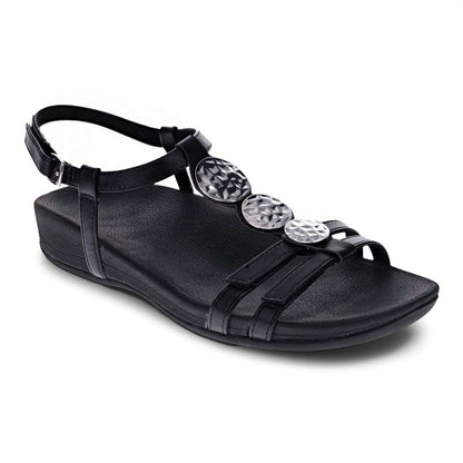 Ayla Adjustable Sandal - Black