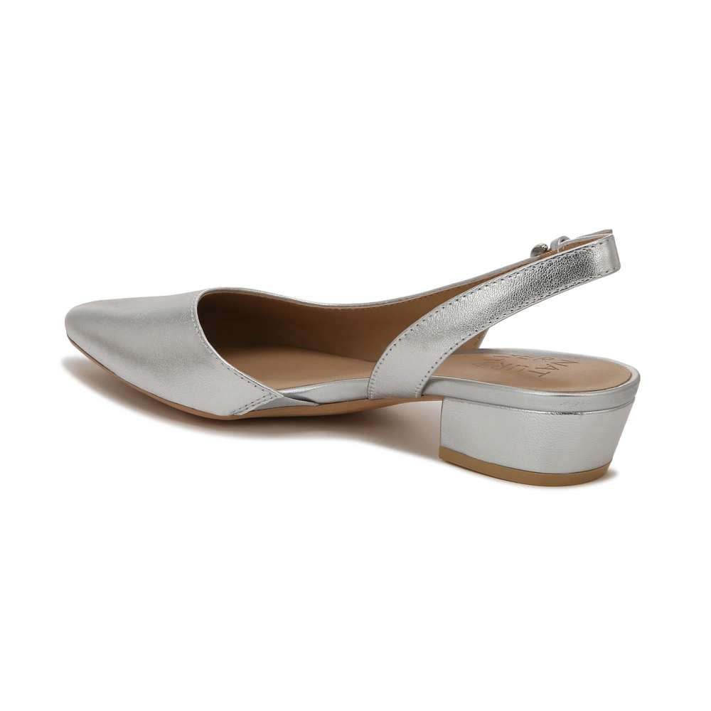 Banks Slingback - Silver