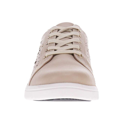 Basha Lace-Up Casual Sneaker - Beige