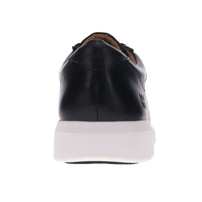 Belinda Lace-Up Casual Sneaker - Black Croc