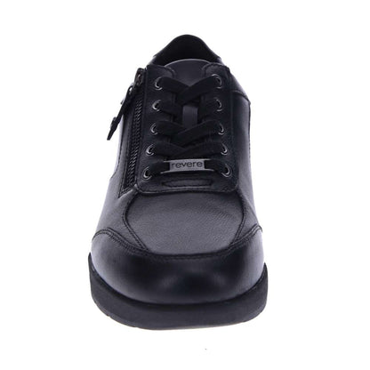 Boston Zip Casual Sneaker - Black French