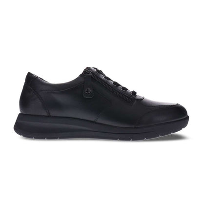 Boston Zip Casual Sneaker - Black French