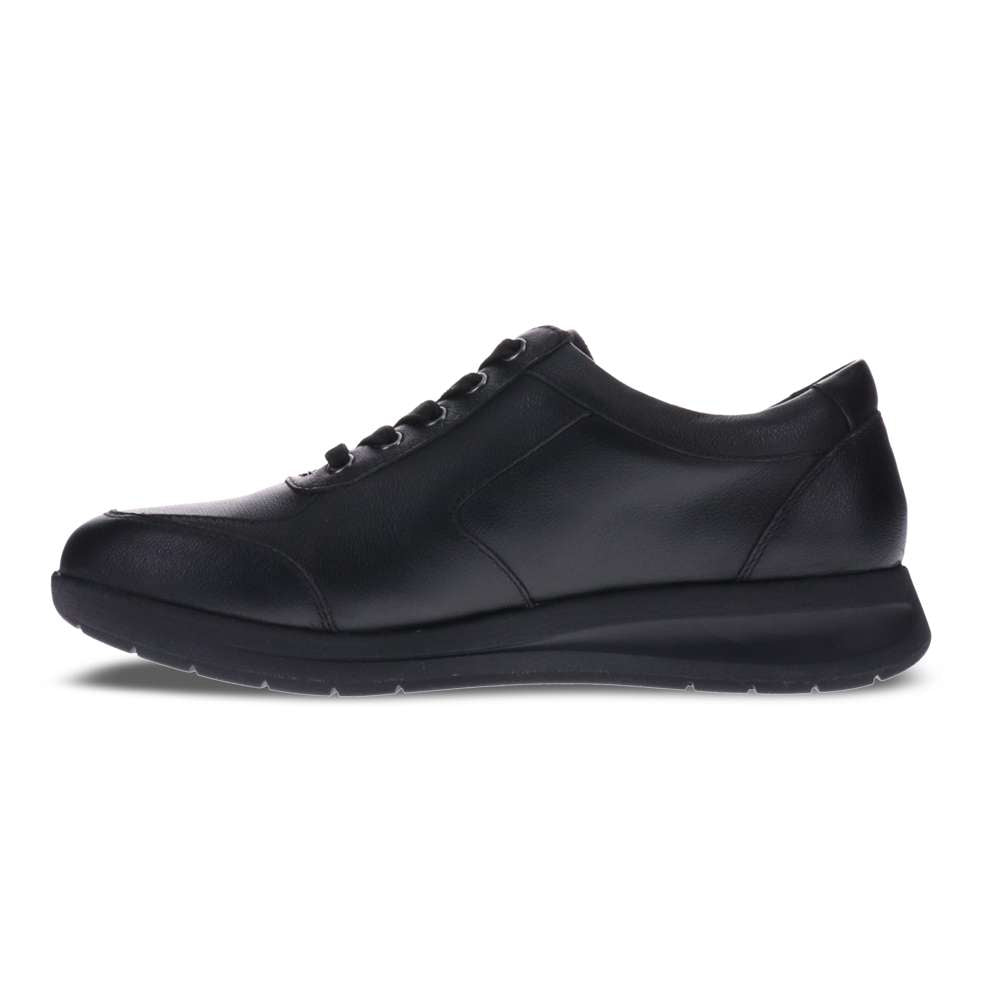 Boston Zip Casual Sneaker - Black French