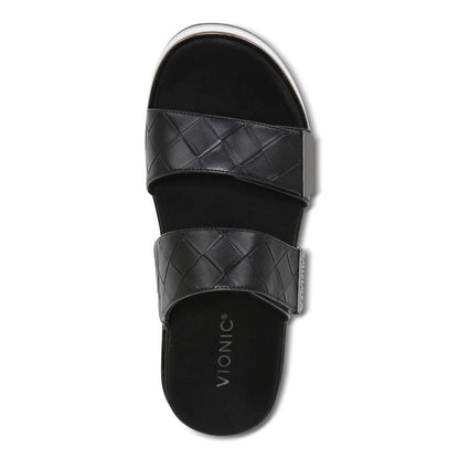 Brandie Flatform Slide - Black