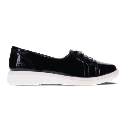 Bridgette Slip-On Casual Sneaker - Black Patent